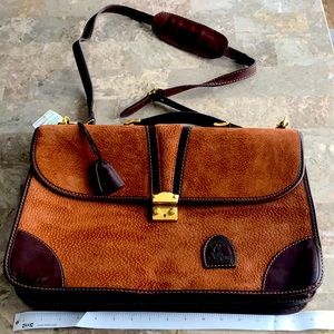 Leather briefcase